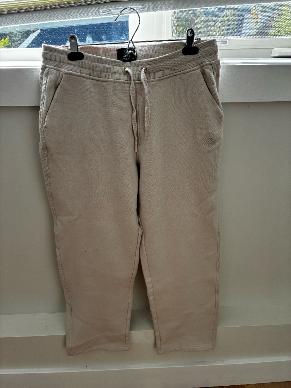 MPG Luxefleece Sweatpant in Stone Beige (L)
